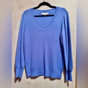Loft Petite Cornflower Blue Sweater